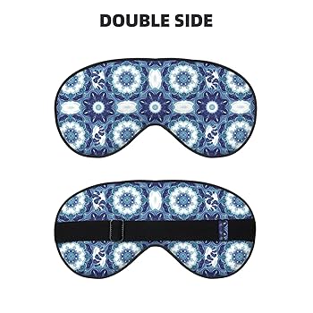 Amazon.com: Comfortable Eye Masks for Sleep - Vintage Blue